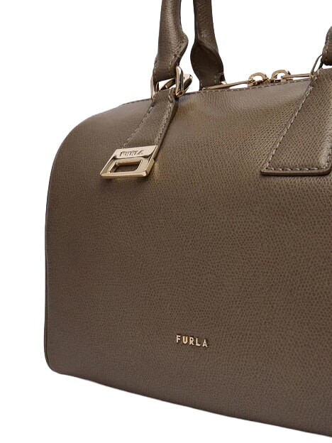 OLIVIA Bolso de mano con correa para el hombro gris lodoso - Bolsos Mujer
