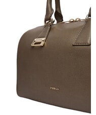FURLA OLIVIA Bolso de mano con correa para el hombro gris lodoso - Bolsos Mujer - 7