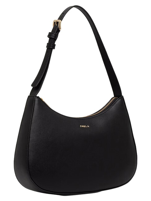MARGOT Bolso de hombro de piel negro - Bolsos Mujer
