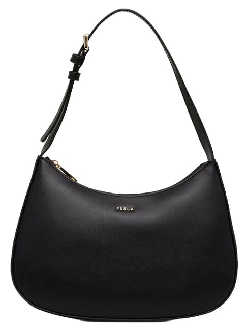 MARGOT Bolso de hombro de piel negro - Bolsos Mujer
