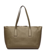 FURLA OLIVIA Comprador de cuero gris lodoso - Bolsos Mujer - 4