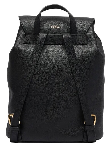 MOONLIGHT Mochila de cuero negro - Bolsos Mujer