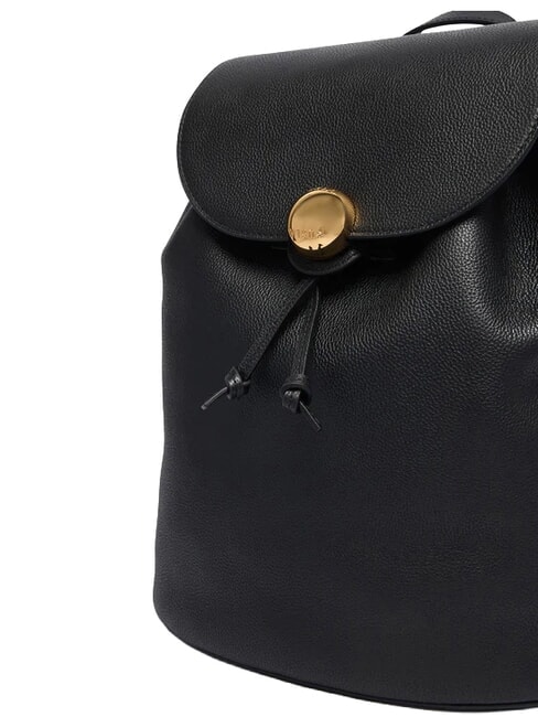 MOONLIGHT Mochila de cuero negro - Bolsos Mujer