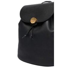 FURLA MOONLIGHT Mochila de cuero negro - Bolsos Mujer - 5