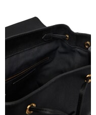 FURLA MOONLIGHT Mochila de cuero negro - Bolsos Mujer - 6