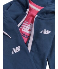 NEW BALANCE FULL ZIP Ch&aacute;ndal infantil &iacute;ndigo vintage - Ch&aacute;ndales para ni&ntilde;os - 3