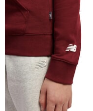 NEW BALANCE RUNNING CLUB Sudadera infantil con capucha monarca burdeos - Sudadera Beb&eacute; - 3