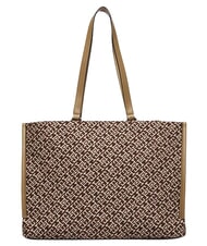 TOMMY HILFIGER TH JACQUARD Bolso de hombro musgo de la tundra - Bolsos Mujer - 4