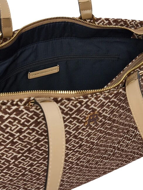 TH JACQUARD Bolso de hombro musgo de la tundra - Bolsos Mujer
