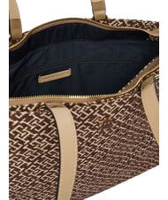 TOMMY HILFIGER TH JACQUARD Bolso de hombro musgo de la tundra - Bolsos Mujer - 6
