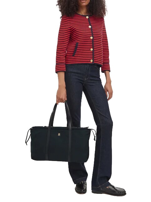 TH SOFT NYLON Bolso de hombro, extragrande negro - Bolsos Mujer