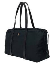 TOMMY HILFIGER TH SOFT NYLON Bolso de hombro, extragrande negro - Bolsos Mujer - 3