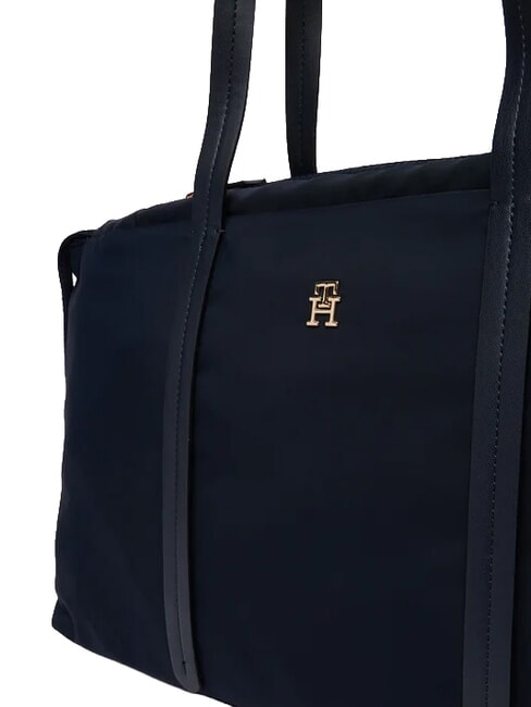 TH SOFT NYLON Bolso de hombro, extragrande espacio azul - Bolsos Mujer