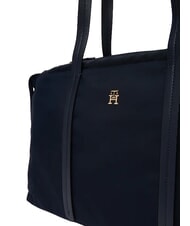 TOMMY HILFIGER TH SOFT NYLON Bolso de hombro, extragrande espacio azul - Bolsos Mujer - 5