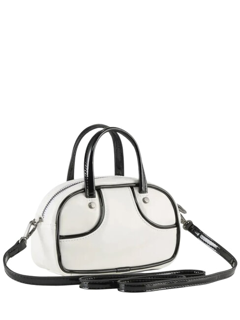 1976 MICRO GRIP Minibolso con correa para el hombro blanco-negro - Bolsos Mujer