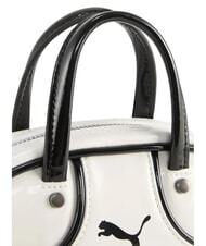 PUMA 1976 MICRO GRIP Minibolso con correa para el hombro blanco-negro - Bolsos Mujer - 4
