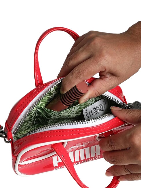 1976 MICRO GRIP Minibolso con correa para el hombro rojo para siempre - Bolsos Mujer