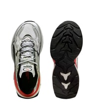 PUMA FADE NITRO LS JR Zapatillas blanco - por todo el rojo - Zapatos de beb&eacute; - 4
