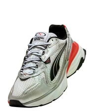 PUMA FADE NITRO LS JR Zapatillas blanco - por todo el rojo - Zapatos de beb&eacute; - 5