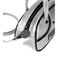 PUMA 1976 METALLIC MICRO GRIP Minibolso con correa para el hombro gris glacial-negro - Bolsos Mujer - 4