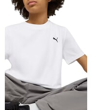 PUMA WARDROBE ESS Camiseta de manga corta, de algod&oacute;n puro. blanco - Camiseta ni&ntilde;o - 3
