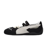 PUMA SPEEDCAT BALLET SD JR bailarinas de cuero blanco-negro-blanco c&aacute;lido - Zapatos de beb&eacute; - 2