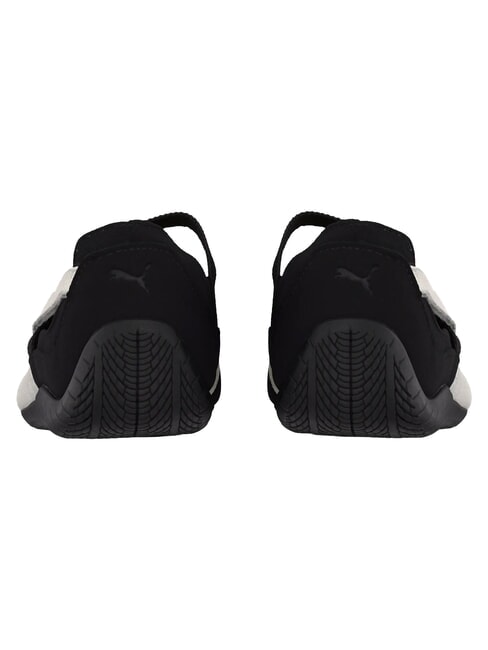 SPEEDCAT BALLET SD JR bailarinas de cuero blanco-negro-blanco c&aacute;lido - Zapatos de beb&eacute;