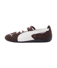 PUMA SPEEDCAT BALLET SD JR bailarinas de cuero blanco brillante rosa - Zapatos de beb&eacute; - 2