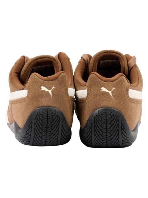 SPEEDCAT OG JR Zapatillas de cuero Marfil escarchado color caf&eacute; de alta gama - Zapatos de beb&eacute;