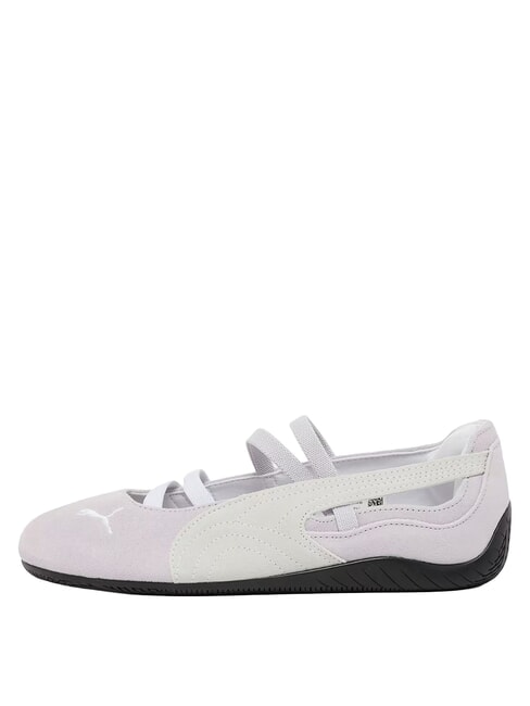 SPEEDCAT BALLET SD JR bailarinas de cuero blanco brillante rosa - Zapatos de beb&eacute;