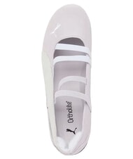 PUMA SPEEDCAT BALLET SD JR bailarinas de cuero blanco brillante rosa - Zapatos de beb&eacute; - 5