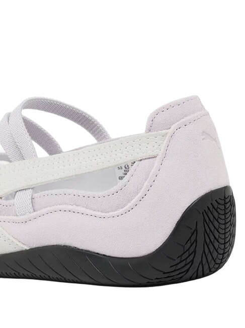 SPEEDCAT BALLET SD JR bailarinas de cuero blanco brillante rosa - Zapatos de beb&eacute;