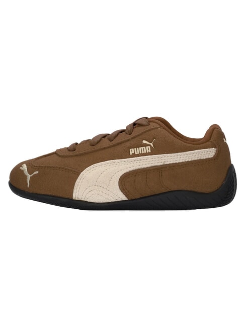 SPEEDCAT OG PS Zapatillas deportivas de piel mixta Marfil escarchado color caf&eacute; de alta gama - Zapatos de beb&eacute;