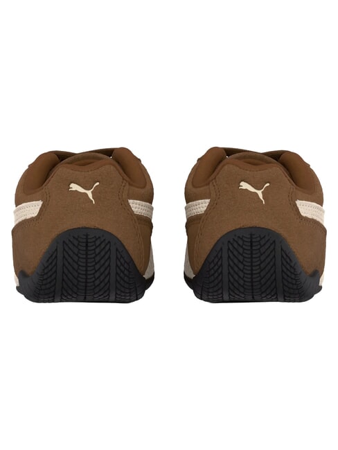 SPEEDCAT OG PS Zapatillas deportivas de piel mixta Marfil escarchado color caf&eacute; de alta gama - Zapatos de beb&eacute;