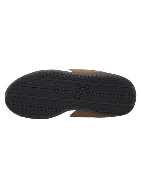 SPEEDCAT OG PS Zapatillas deportivas de piel mixta Marfil escarchado color caf&eacute; de alta gama - Zapatos de beb&eacute;