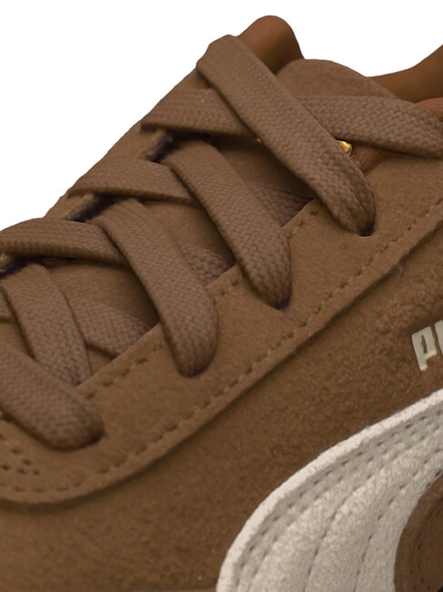 SPEEDCAT OG PS Zapatillas deportivas de piel mixta Marfil escarchado color caf&eacute; de alta gama - Zapatos de beb&eacute;