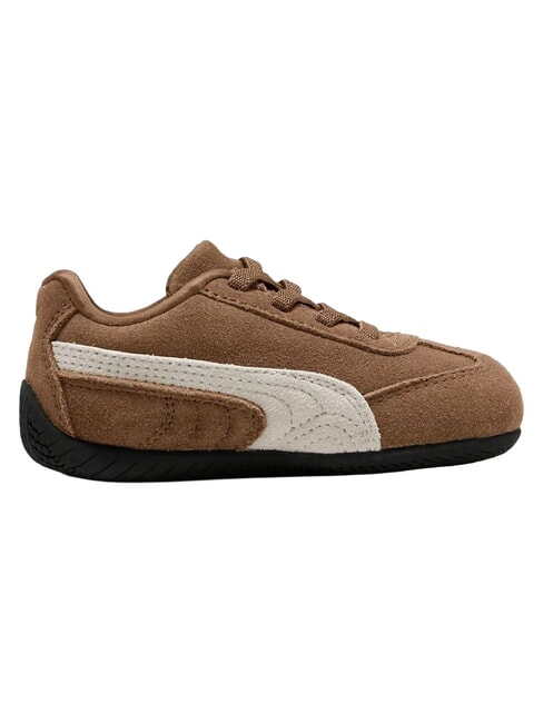 SPEEDCAT OG INF Zapatillas de primeros pasos Marfil escarchado color caf&eacute; de alta gama - Zapatos de beb&eacute;