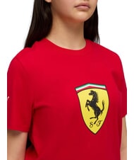 PUMA FERRARI Camiseta de algod&oacute;n de manga corta rojo de carreras - Camiseta ni&ntilde;o - 4