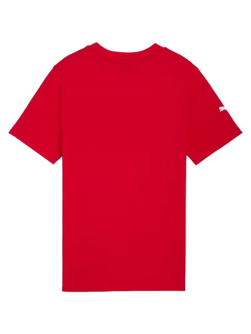 FERRARI Camiseta de algod&oacute;n de manga corta rojo de carreras - Camiseta ni&ntilde;o