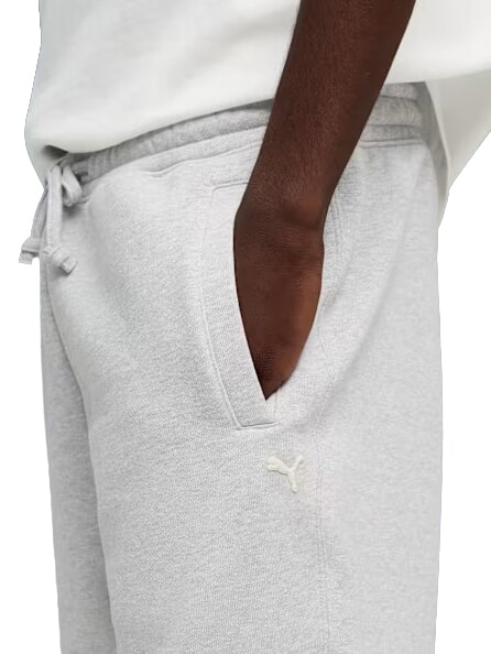 SELECT pantalones cortos de algod&oacute;n brezo gris claro - pantalones para ni&ntilde;os