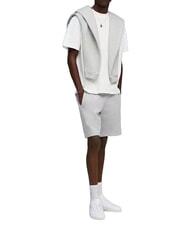PUMA SELECT pantalones cortos de algod&oacute;n brezo gris claro - pantalones para ni&ntilde;os - 3