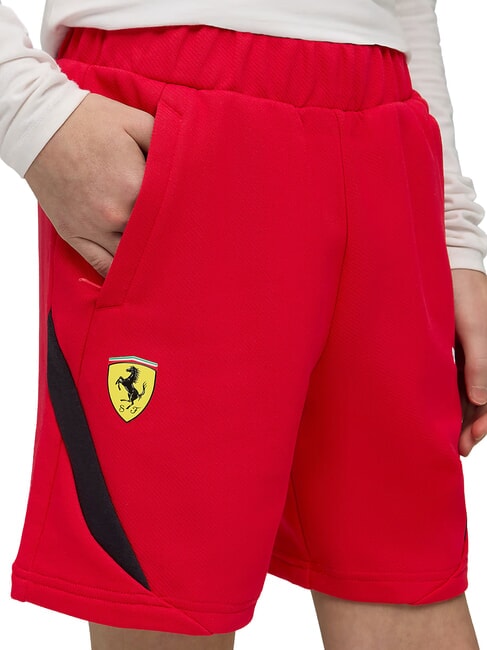 FERRARI Bermudas rojo de carreras - pantalones para ni&ntilde;os