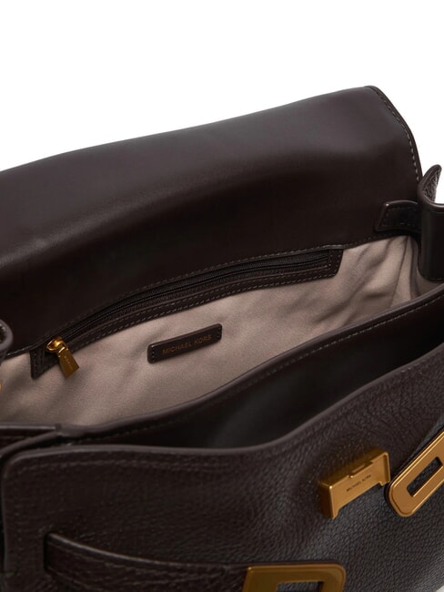 HAMILTON MODERNE Bolso de mano con correa para el hombro. chocolate - Bolsos Mujer