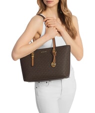 MICHAEL KORS QUINN Bolsa de la compra marr&oacute;n/bellota - Bolsos Mujer - 2