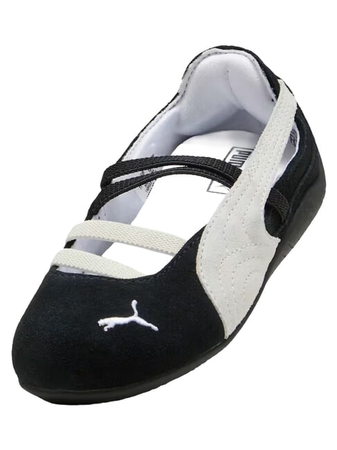 SPEEDCAT BALLET SD PS bailarinas blanco-negro-blanco c&aacute;lido - Zapatos de beb&eacute;