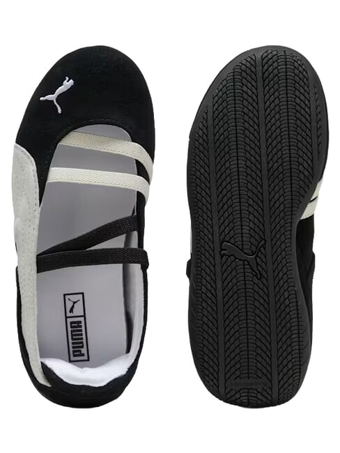 SPEEDCAT BALLET SD PS bailarinas blanco-negro-blanco c&aacute;lido - Zapatos de beb&eacute;