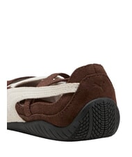 PUMA SPEEDCAT BALLET SD PS bailarinas marr&oacute;n casta&ntilde;o-blanco c&aacute;lido - Zapatos de beb&eacute; - 6