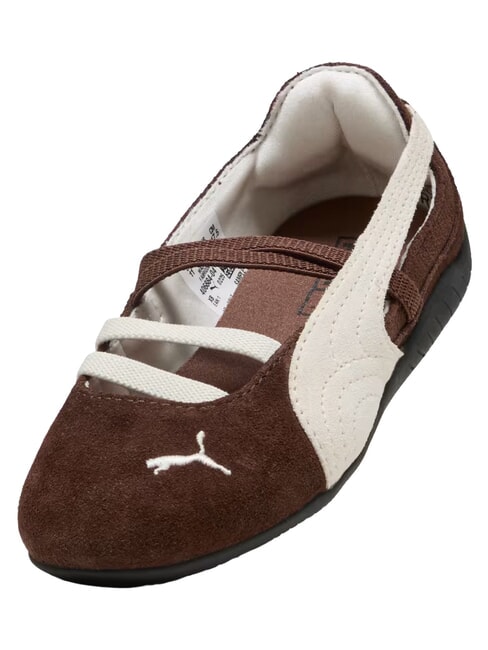 SPEEDCAT BALLET SD PS bailarinas marr&oacute;n casta&ntilde;o-blanco c&aacute;lido - Zapatos de beb&eacute;
