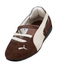 PUMA SPEEDCAT BALLET SD PS bailarinas marr&oacute;n casta&ntilde;o-blanco c&aacute;lido - Zapatos de beb&eacute; - 4