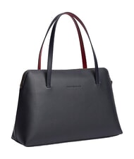 TOMMY HILFIGER TH BUCKLE bolso de hombro espacio azul - Bolsos Mujer - 3